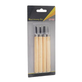 مجموعة أدوات نحت الخشب المكونة من 4 قطع، وهي مناسبة للمبتدئين والمحترفين في أعمال الخشب - Sooqja سوقجة